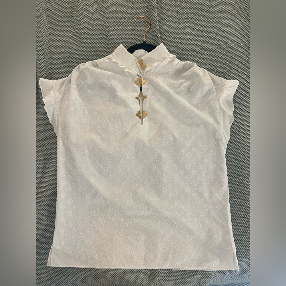 Louis Vuitton Frill Blouse